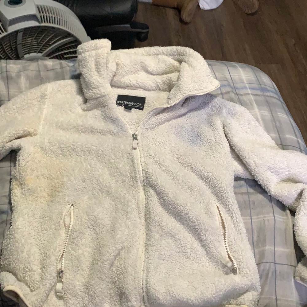 weatherproof sherpa zip up